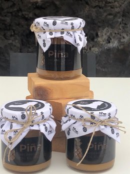 Mermelada hecha con piña tropical de El Hierro