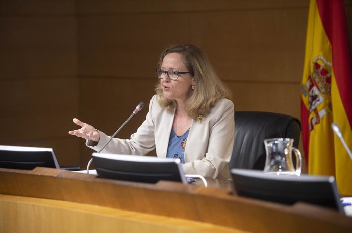 La vicepresidenta primera y ministra de Asuntos Económicos y Transformación Digital, Nadia Calviño.