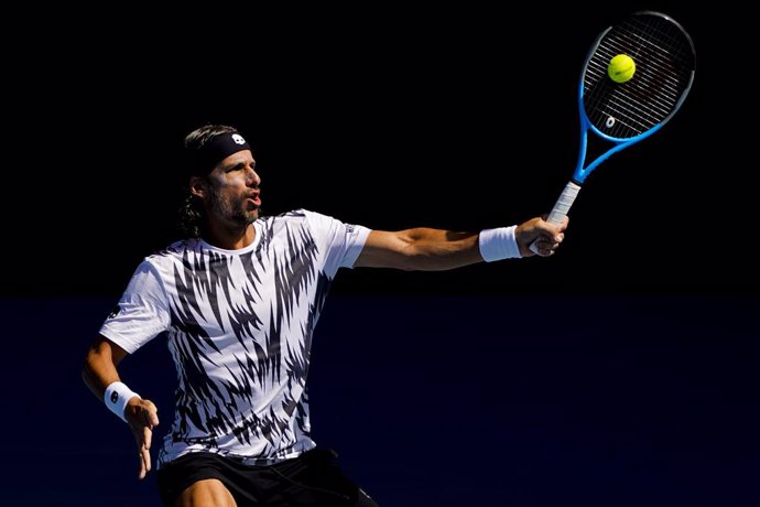 Archivo - Feliciano Lopez of Spain in action his third Round Men's singles match against Andrey Rublev of Russia on Day 6 of the Australian Open at Melbourne Park in Melbourne, Saturday, February 13, 2021. (AAP Image/Dave Hunt) NO ARCHIVING, EDITORIAL U