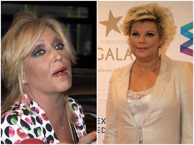 Lydia Lozano y Terelu Campos en un fotomontaje realizado por Europa Press.