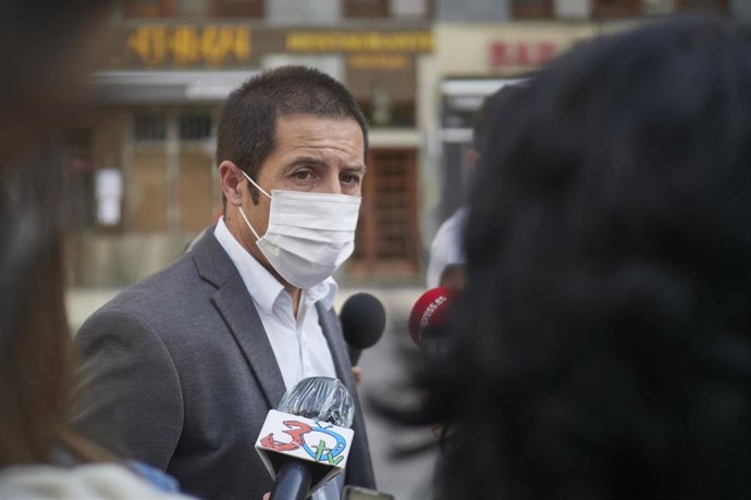 Archivo - El alcalde de Peralta y presidente de la FNMC, Juan Carlos Castillo