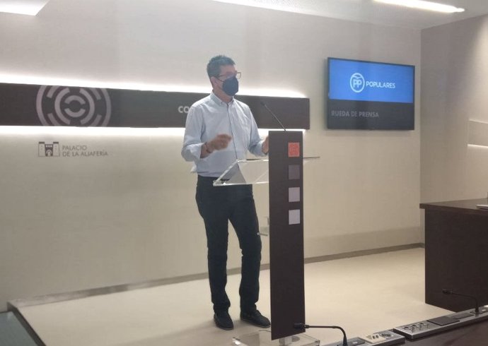 El diputado portavoz de Medio Ambiente del Partido Popular en las Cortes de Aragón, Antonio Romero.