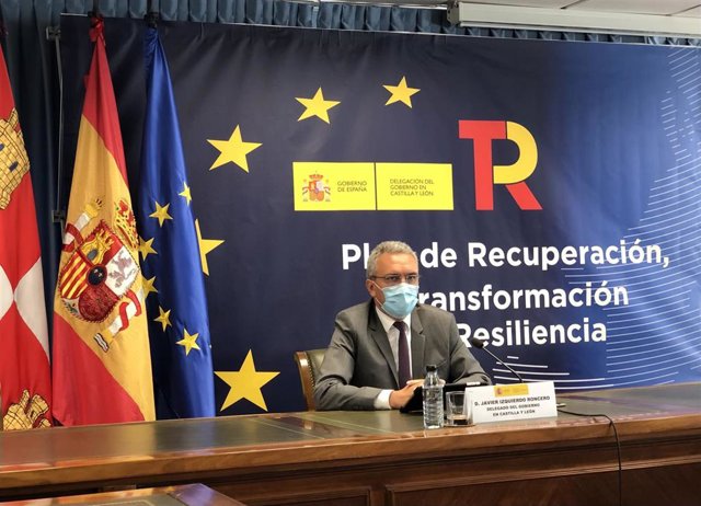 Rueda de prensa del delegado del Gobierno en Castilla y León, Javier Izquierdo.