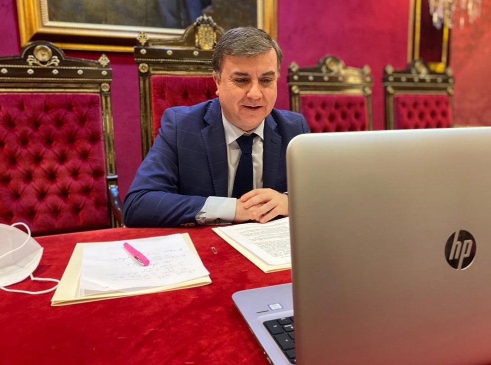 Archivo - El concejal del PP Francisco Fuentes, en imagen de archivo