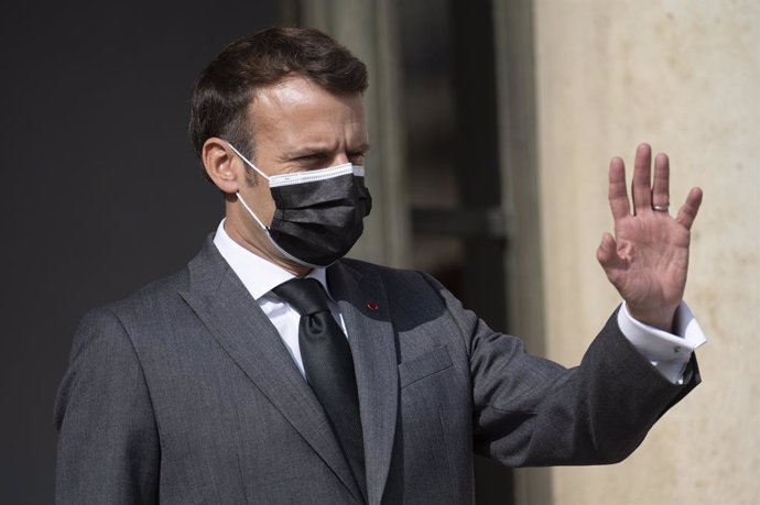 Archivo - El presidente de Francia, Emmanuel Macron.