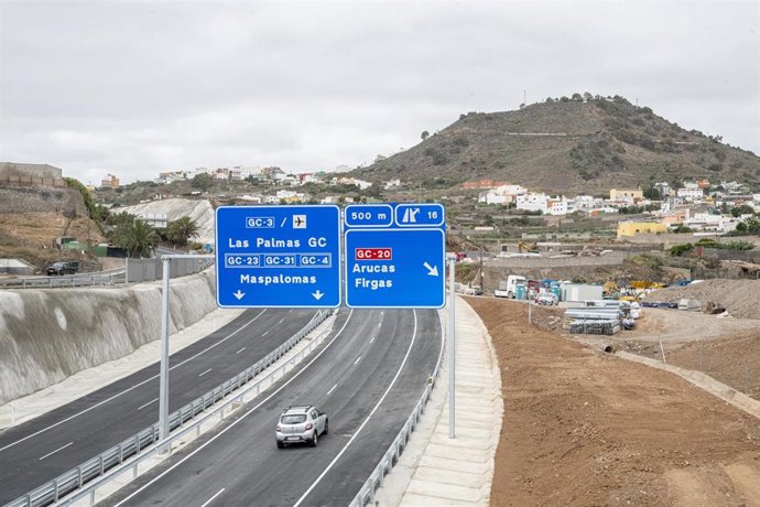 Autovía GC-3, último tramo de la IV Fase de la Circunvalación de Las Palmas de Gran Canaria