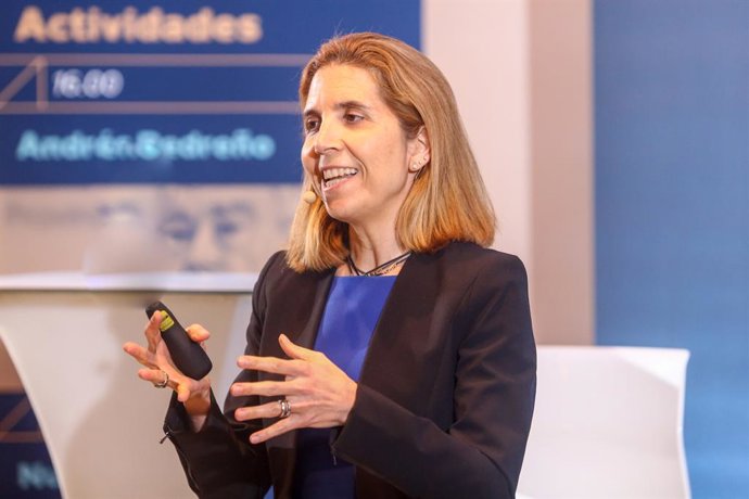 Archivo - La ingeniera en telecomunicaciones y doctora por el Media Lab del InstitutoTecnológico de Massachusetts (MIT), Nuria Oliver. 