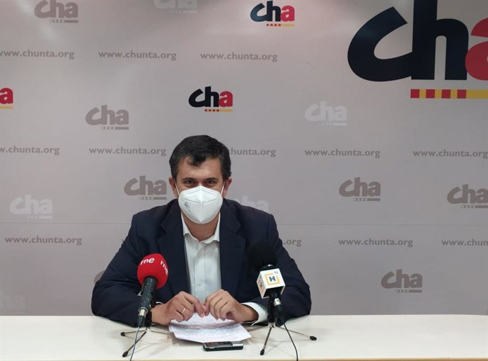 Archivo - El presidente de CHA, Joaquín Palacín.