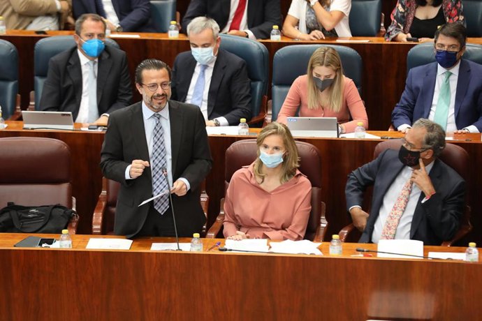 El consejero de Economía, Hacienda y Empleo del Gobierno regional, Javier Fernández-Lasquetty.