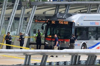 Escena del tiroteo que se ha producido en las inmediaciones del Pentágono de EEUU.