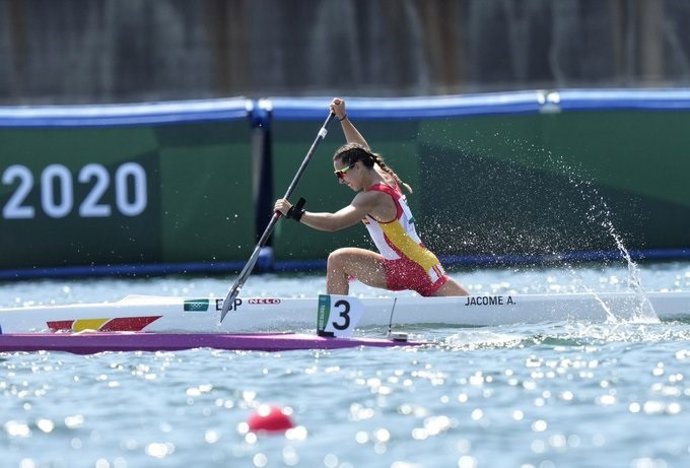 La piragüista Antía Jácome