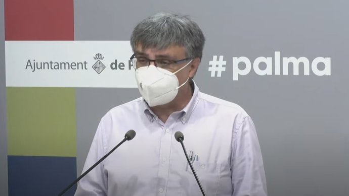 El regidor de Medio Ambiente del Ayuntamiento de Palma, Ramon Perpiny.