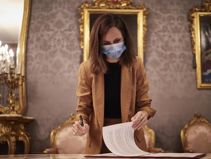 La ministra de Derechos Sociales y Agenda 2030, Ione Belarra