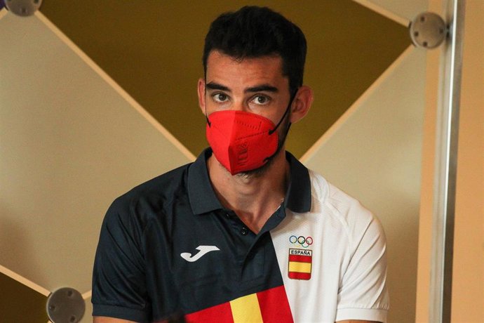 El marchador español Álvaro Martín, cuarto en los Juegos Olímpicos de Tokyo 2020.