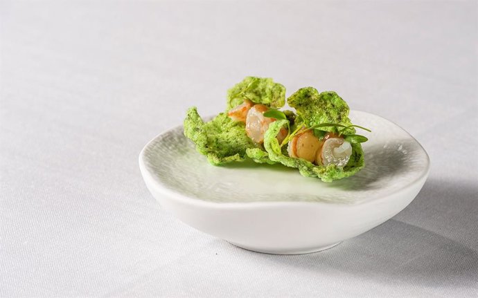 Uno de los platos de Cal Paradís, cuyo chef, Miguel Barrera, se encarga de la dirección gastronómica de la nueva feria gastronómica Tastem