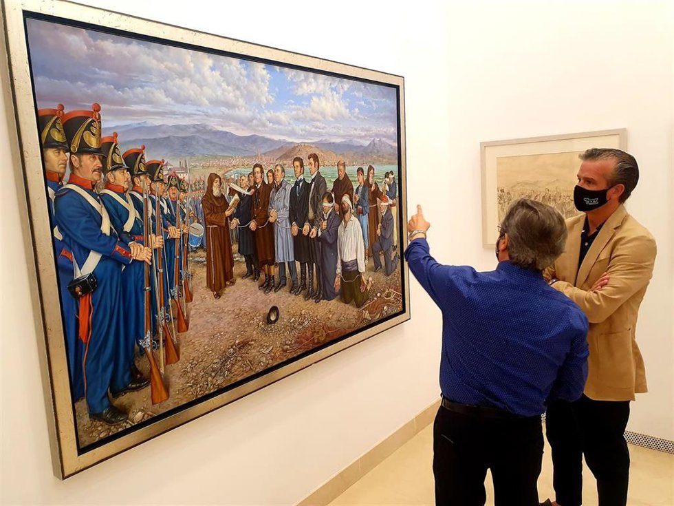 El Museo de Arte de la Diputación de Málaga (MAD) de Antequera acoge una exposición del pintor malagueño Leonardo Fernández, que ha sido inaugurada este jueves por el diputado de Cultura, Víctor González
