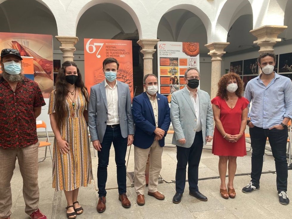 Presentación de la programación del Festival de Mérida en la extensión de Cáparra.