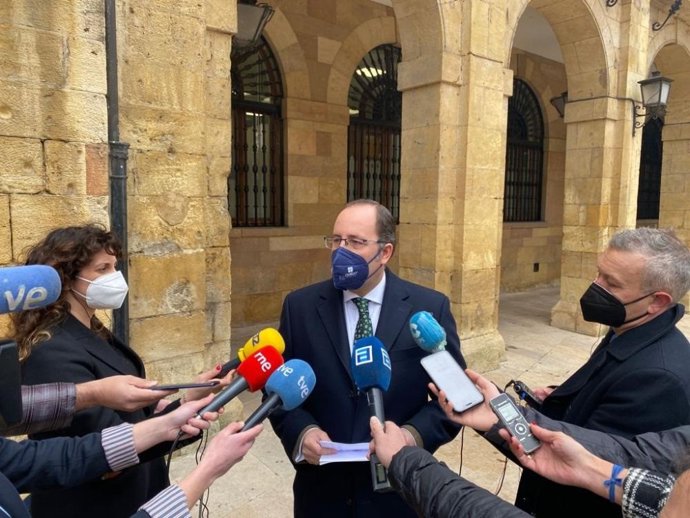 Archivo - El segundo Teniente de Alcalde y concejal de Interior en el Ayuntamiento de Oviedo, Mario Arias.