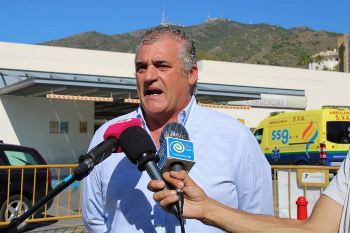 Javier Carnero, parlamentario andaluz del PSOE por Málaga y portavoz socialista en la Comisión parlamentaria de Salud