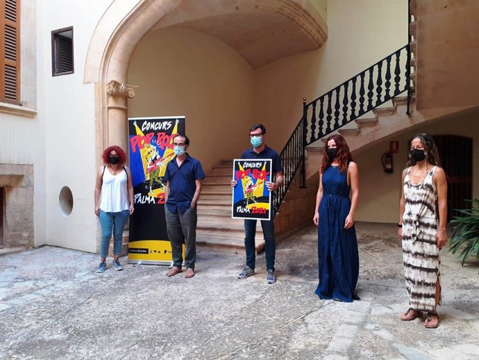 Presentación del Ayuntamiento de Palma del certamen Pop-Rock