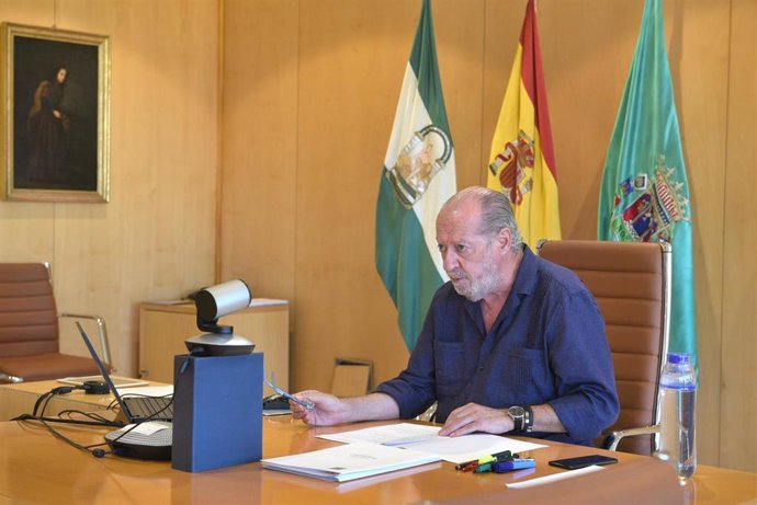 El presidente de la Diputación de Sevilla, Fernando Rodríguez Villalobos.