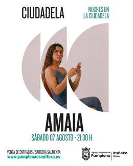 Cartel del concierto de Amaia Romero