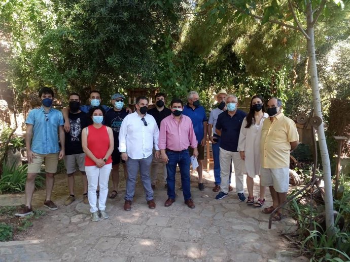 Clausura del Seminario Residencia de Bellas Artes Cabra del Santo Cristo 2021.