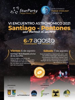 Cartel de la VI Star Party.