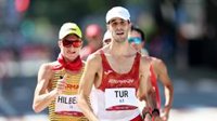 Marc Tur pierde el bronce a 200 metros de los 50 km marcha