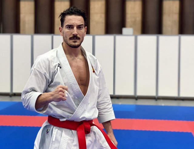 El karateca español Damián Quintero