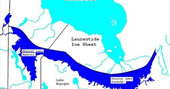 El colapso de un antiguo lago en Canadá pudo desatar una edad de hielo