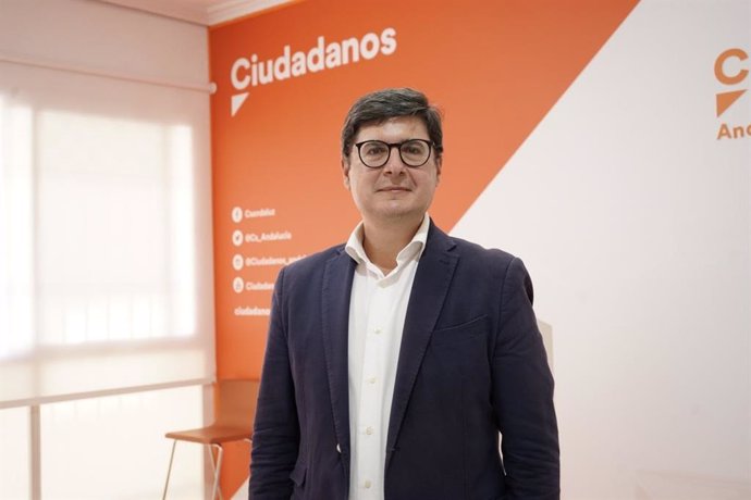 El coordinador provincial de Ciudadanos (Cs) en la provincia de Sevilla, Álvaro Pimentel.