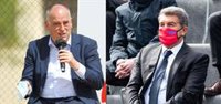 Tebas i Laporta discuteixen per l'acord de LaLiga amb CVC i els drets televisius