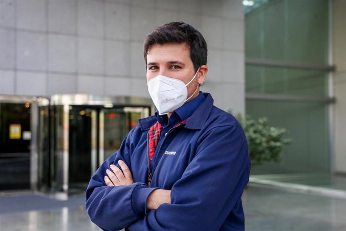 Archivo - El número 2 en la lista de Más Madrid para las elecciones a la Asamblea de Madrid, Pablo Gómez Perpiny