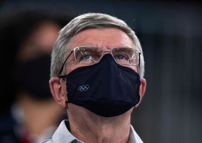 Thomas Bach durante los Juegos Olímpicos de Tokio