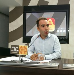 Foto de archivo del portavoz del PAR en las Cortes de Aragón, Jesús Guerrero.