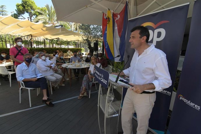 El vicesecretario de Política Municipal del PP Andaluz, Bruno García.