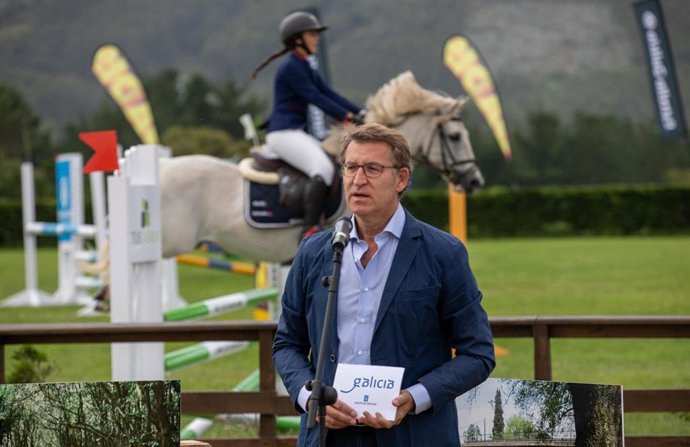 El presidente de la Xunta en Equiocio, en Ferrol.