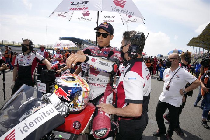 Archivo - Nakagami Takaaki (jpn), LCR Honda Idemitsu, Honda RC213V, portrait during the 2021 Moto GP Motul TT Assen Grand Prix Netherlands, Dutch Grand Prix from June 25 to 27, 2021 on the Assen circuit, in the Netherlands - Photo Studio Milagro / DPPI