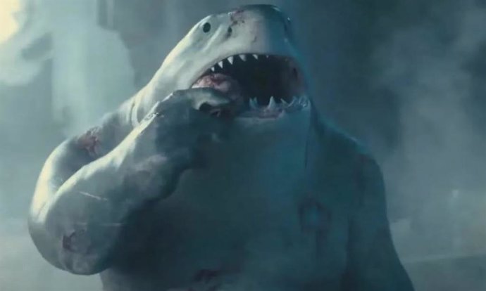 King Shark En 'El Escuadrón Suicida'