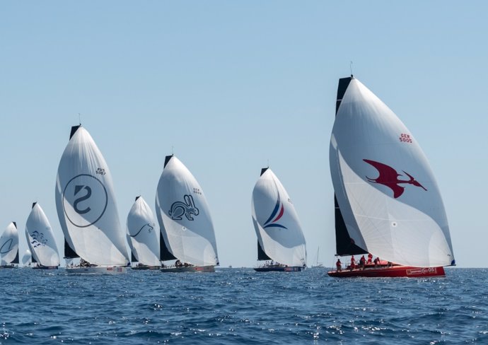 Quinta jornada en la Copa del Rey de vela disputada en aguas de Palma de Mallorca