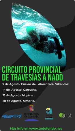 Circuito provincial de travesías a nado de la Diputación de Almería.