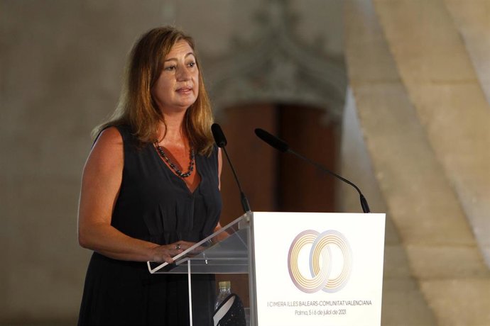 Archivo - La presidenta balear, Francina Armengol.