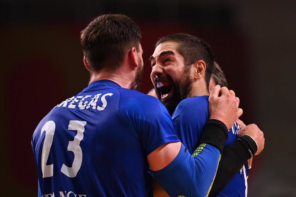 Los hermanos Karabatic celebran el oro de Francia en los Juegos Olímpicos de Tokio