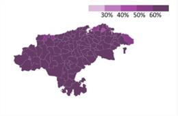 Archivo - Mapa de vacunación por municipios