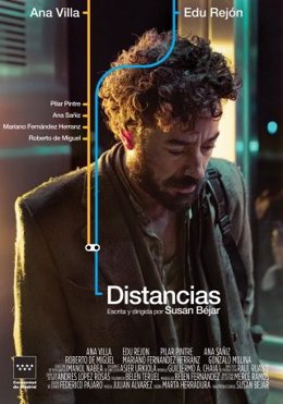 Cartel del cortometraje 'Distancias' de Susan Béjar.