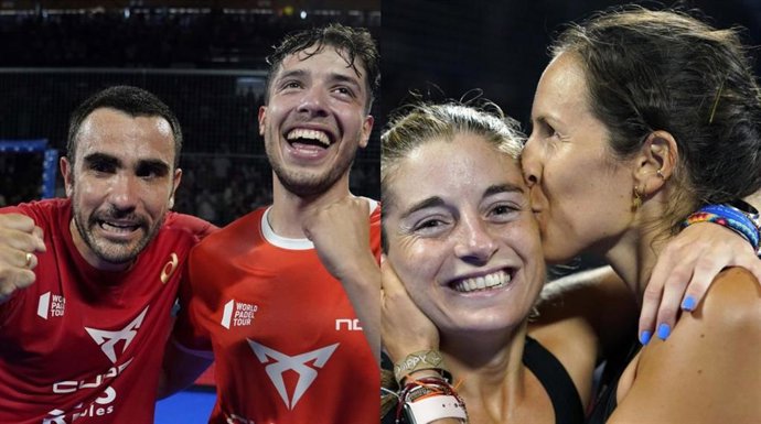 Lima-Tapia y Triay-Salazar, campeones del Cervezas Victoria Málaga Open