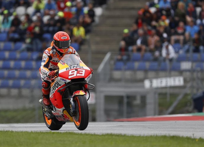 Marc Márquez durante el Gran Premio de Estiria 2021
