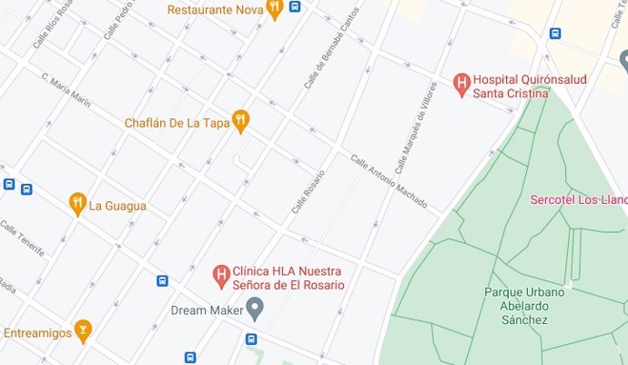 Archivo - Imagen de la calle Rosario de Albacete en Google Maps