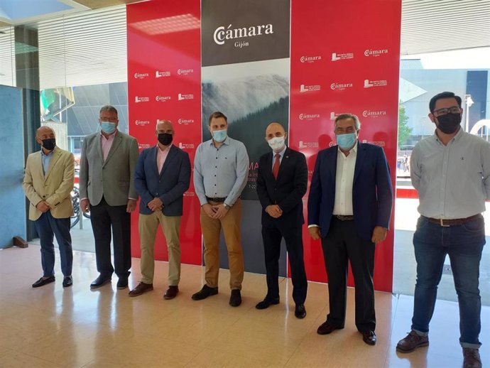 Visita institucional de Foro Asturias a la 64 Feria Internacional de Muestras de Asturias, en el recinto ferial gijonés 'Luis Adaro'